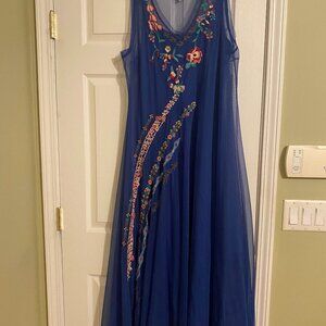 Johnny Was "Mazzy" Mesh dress